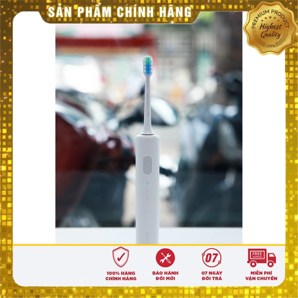 {Sản phẩm chính hãng-FreeShip} Bàn chải điện Xiaomi DR-BEI Sonic BET-C01. Bàn chải đánh răng điện Xiaomi