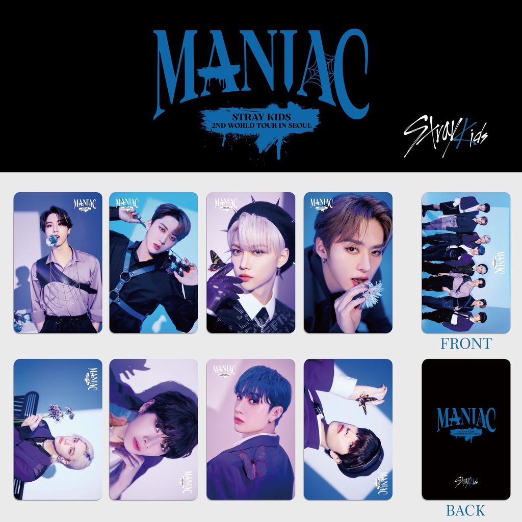 StrayKids Album MANIAC Concept Photo Stray Kids Official Card