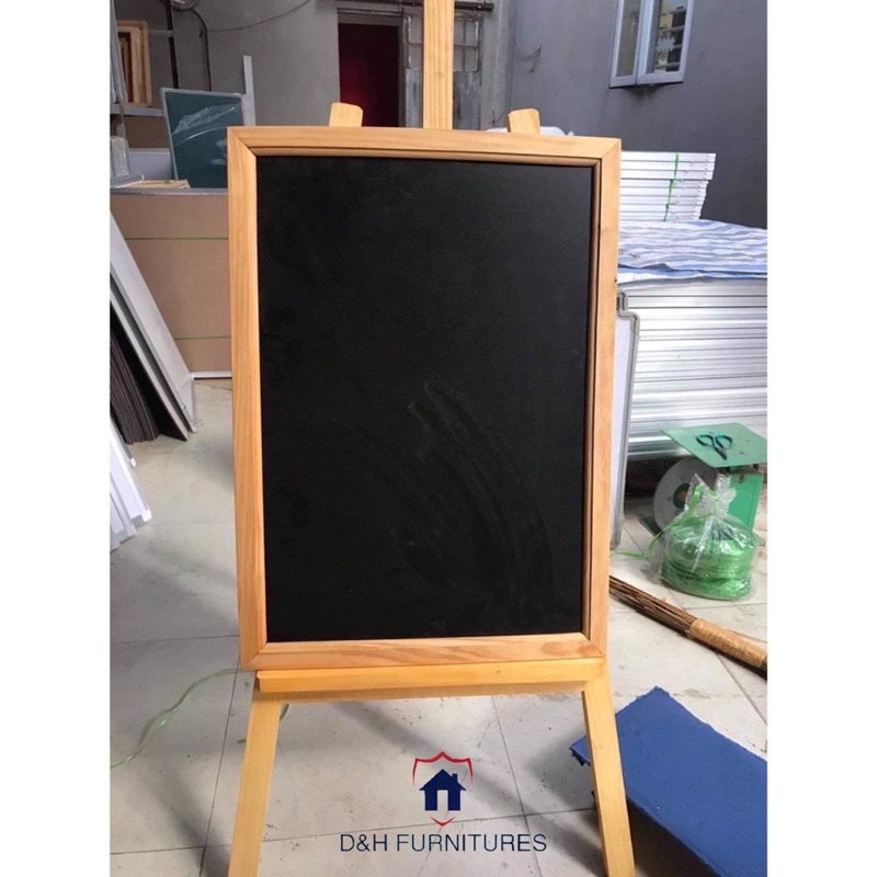 Bảng menu đen có giá đỡ điều chỉnh được độ cao dành cho nhà hàng, quán ăn, khách sạn-D&H Furnitures