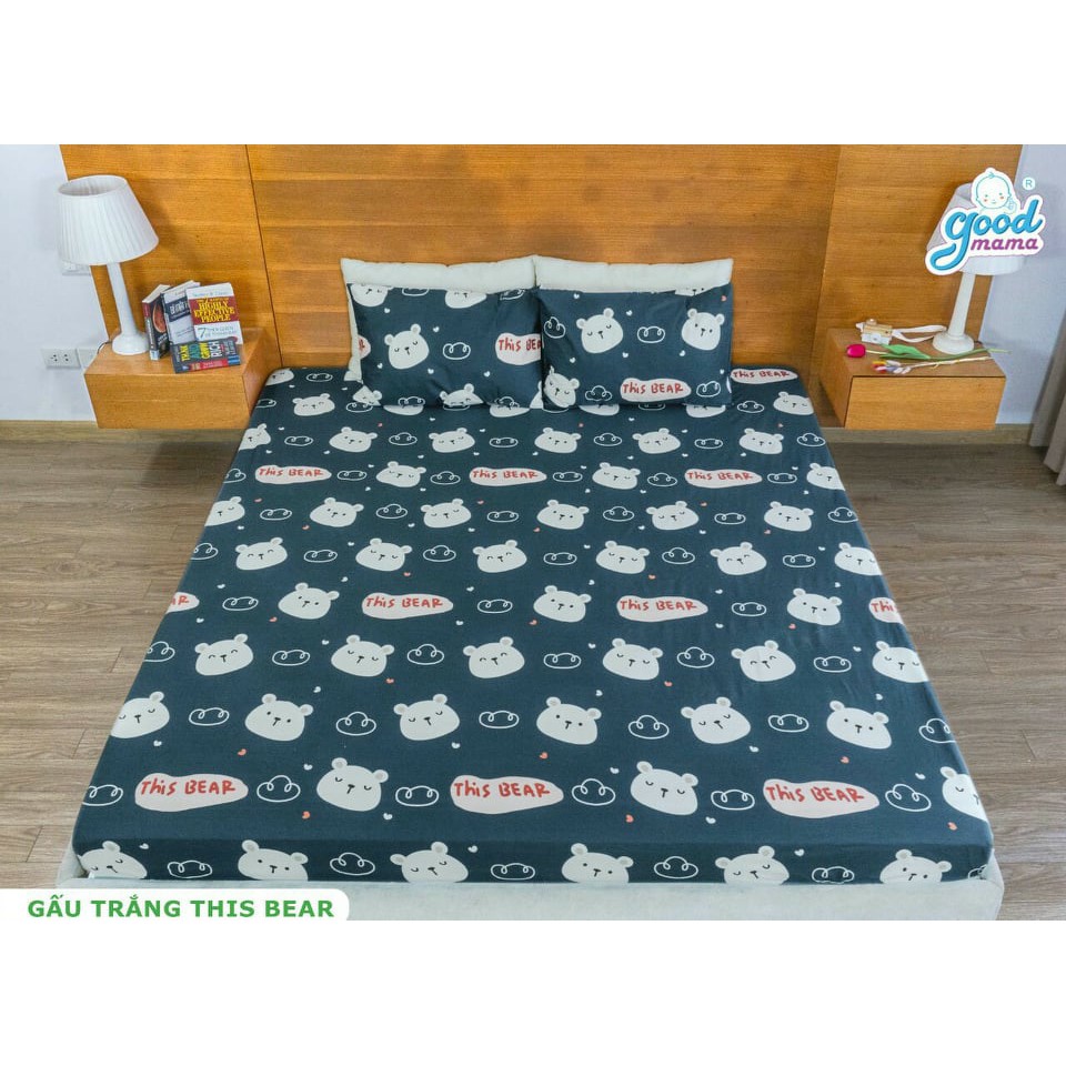 Ga chống thấm cotton goodmama 1m6*2m*10cm (ko vỏ gối)