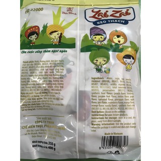 Gói thạch Zai Zai 350g - Gói 350g