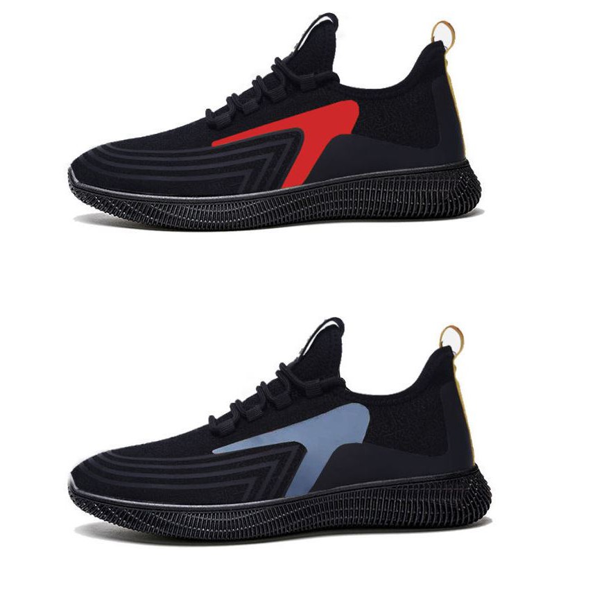 Giày Sneaker Nam WB Đế 3D Vải Dệt Thoáng Mát Co Dãn