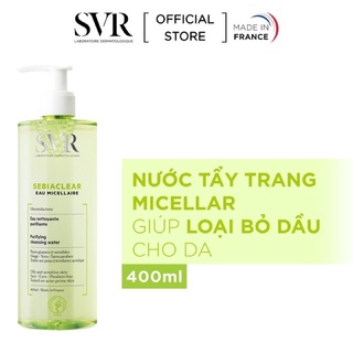 Tẩy trang svr micrllar giúp loại bỏ dầu