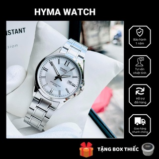 Đồng hồ nam dây thép Casio MTS 100D-7AV kính Sapphire - Pin 10 năm Bảo hành 1 năm Hyma watch
