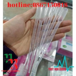 Ống Hút Nhỏ Giọt 5ml - Pipet pasteur 5ml túi 100 cái