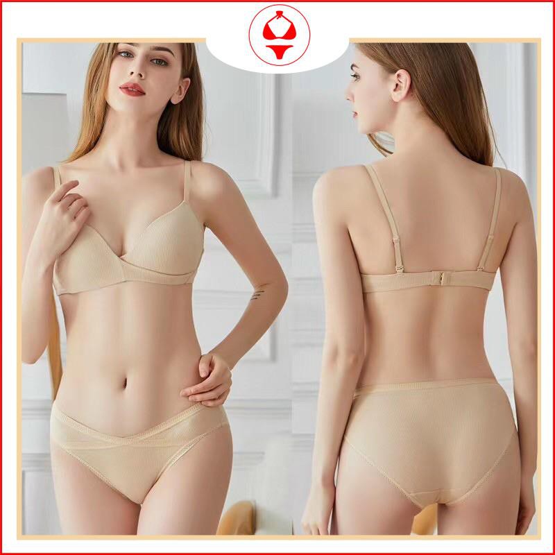 Bộ đồ lót ⚡FREESHIP⚡  set đồ lót cao cấp cotton tôn đang,nâng ngực ,mềm mại C230 | BigBuy360 - bigbuy360.vn