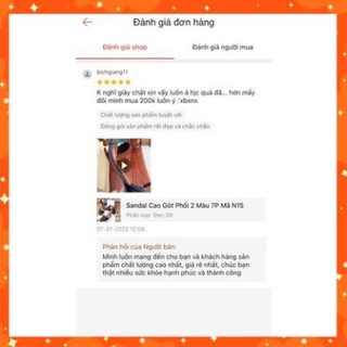Sandal Cao Gót Phối 2 Màu 7P hót hít