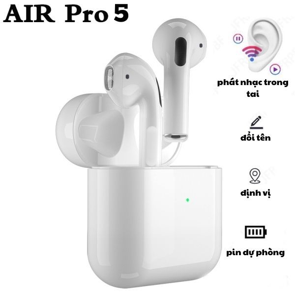 Tai nghe Pro 5 bluetooth 5.0 TWS check setting imei, đổi tên, nguyên seal - SHOP1688 | BigBuy360 - bigbuy360.vn