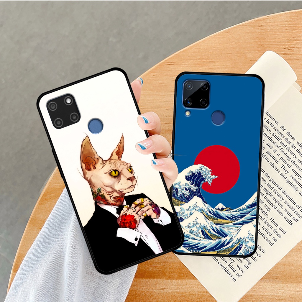 Ốp lưng Realme C12 / C15 in hình nam tính mạnh mẽ, cá tính