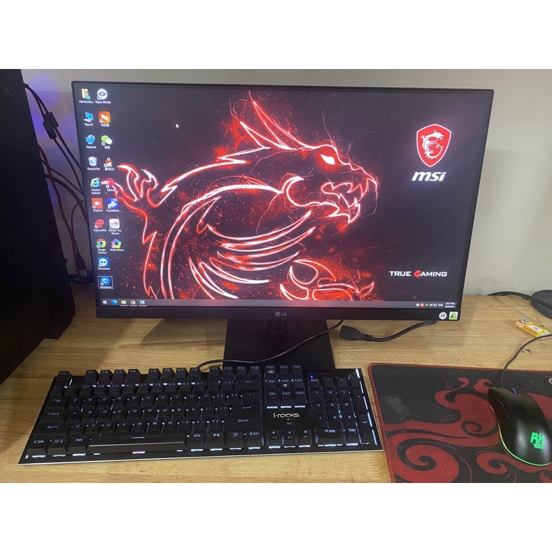 Bộ máy PC Giả lập Nox Player game online Xeon E5 2678 V3, 32g, 1050ti 4g