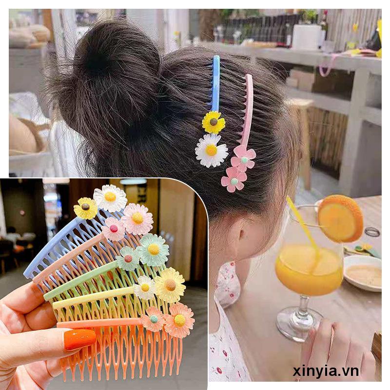 Lược Cài Tóc Chống Trượt Thiết Kế Dễ Thương Cho Bé Gái