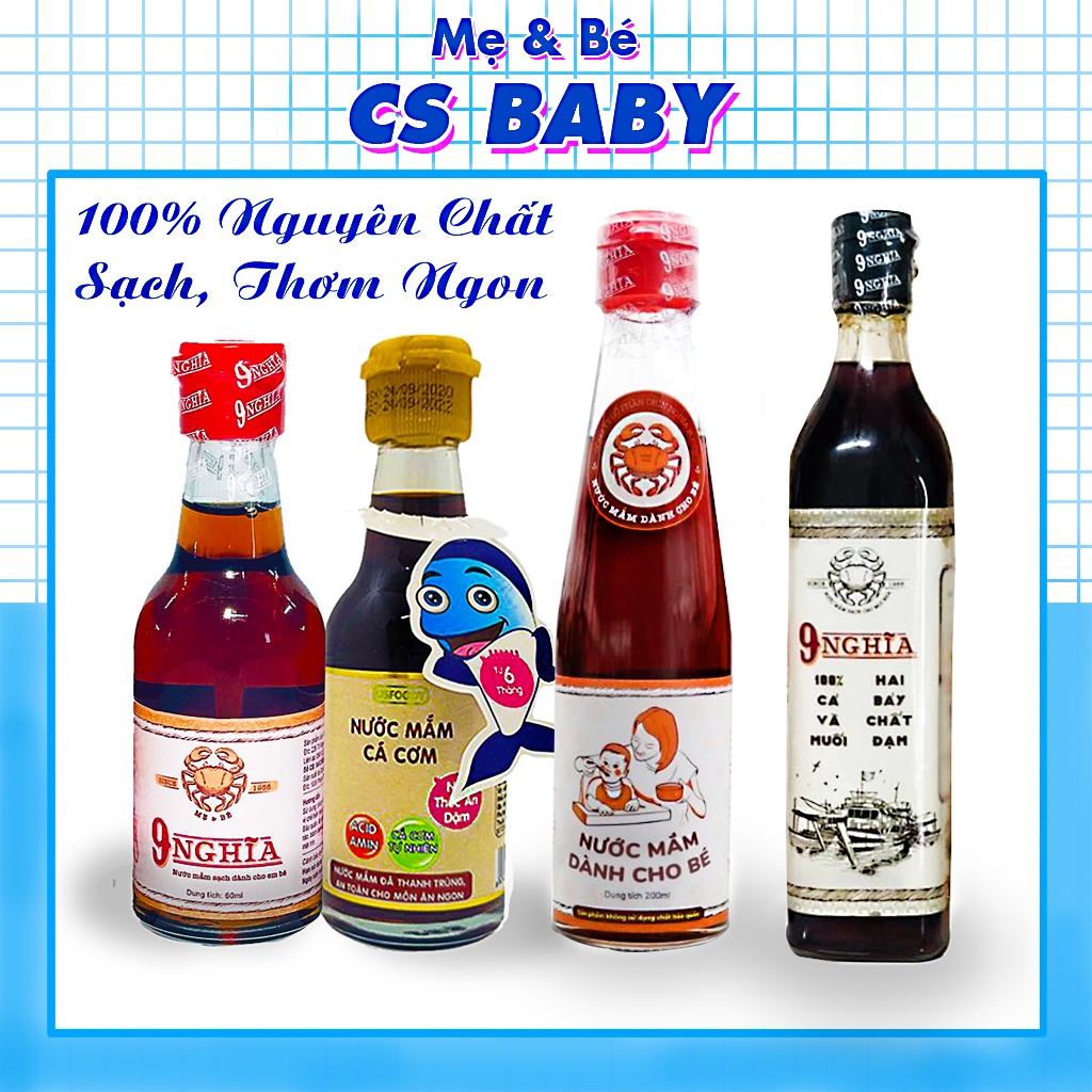 Nước mắm cho bé ăn dặm  - CS Baby