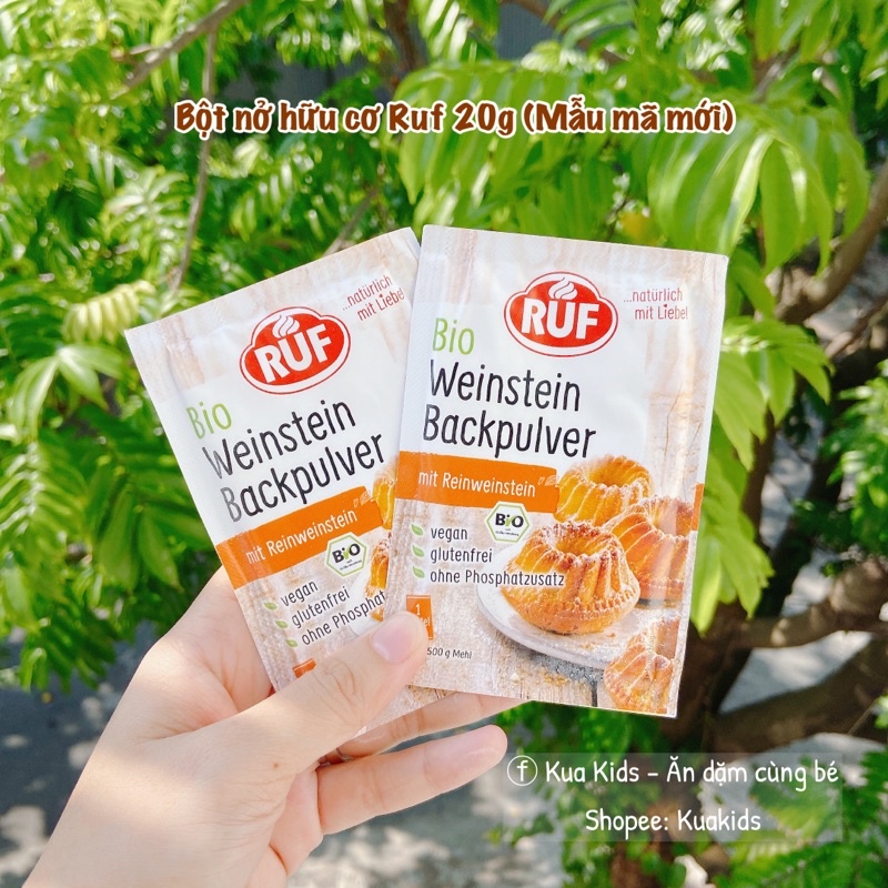 Bột nở hữu cơ RUF 20g
