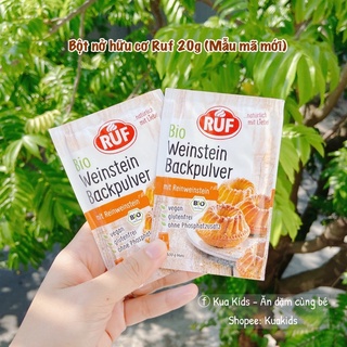 Bột nở hữu cơ ruf 20g
