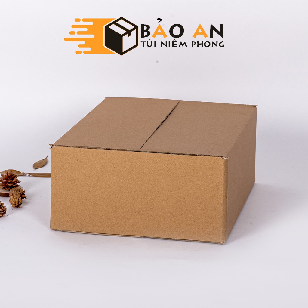 10 Thùng Carton đóng hàng, thùng carton ship hàng, giấy vàng, không in.