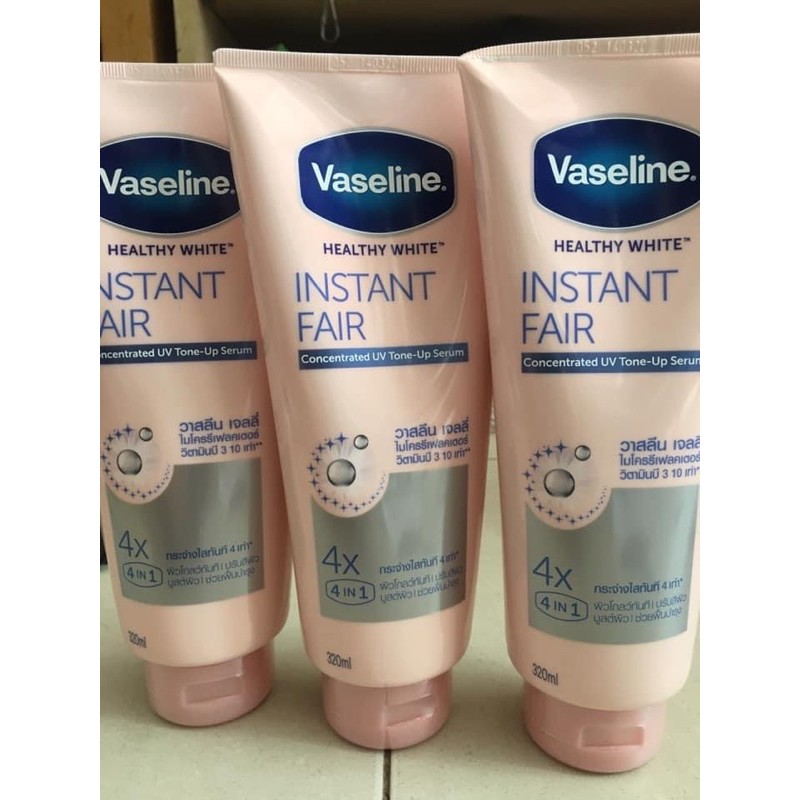 Dưỡng Thể Vaseline Healthy White Instant Fair 4X