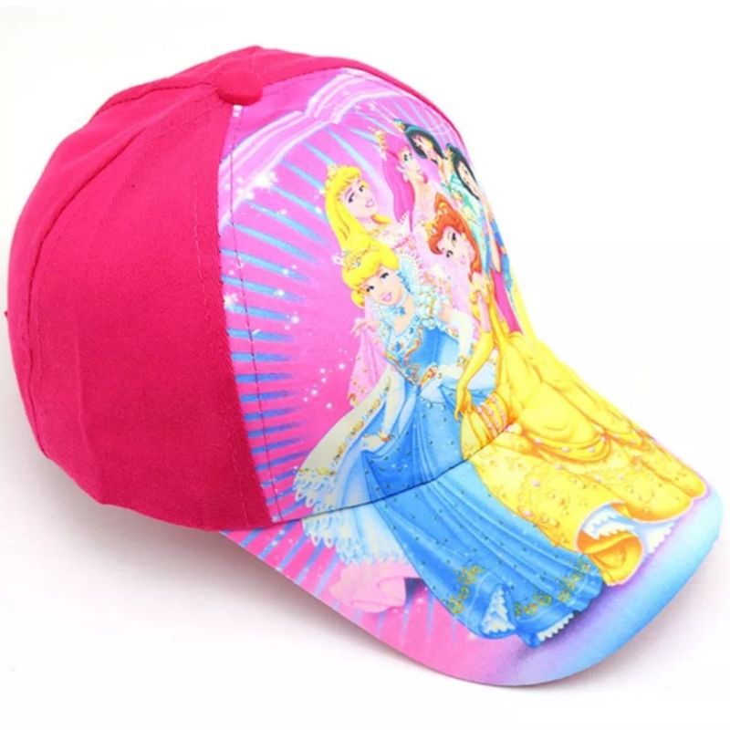 Mũ Nón kết, mũ lưỡi trai cho trẻ em bé gái hoạ tiết hoạt hình ngựa Pony heo Peppa công chúa Elsa cho bé gái