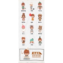 ★Hgtoys★  Búp Bê POPMART HIRONO Little Mischief Series Trang Trí Hộp Quà Tặng Thời Thượng