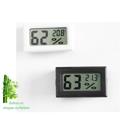 Đồng hồ đo nhiệt độ - độ ẩm phòng, Nhiệt ẩm kế điện tử