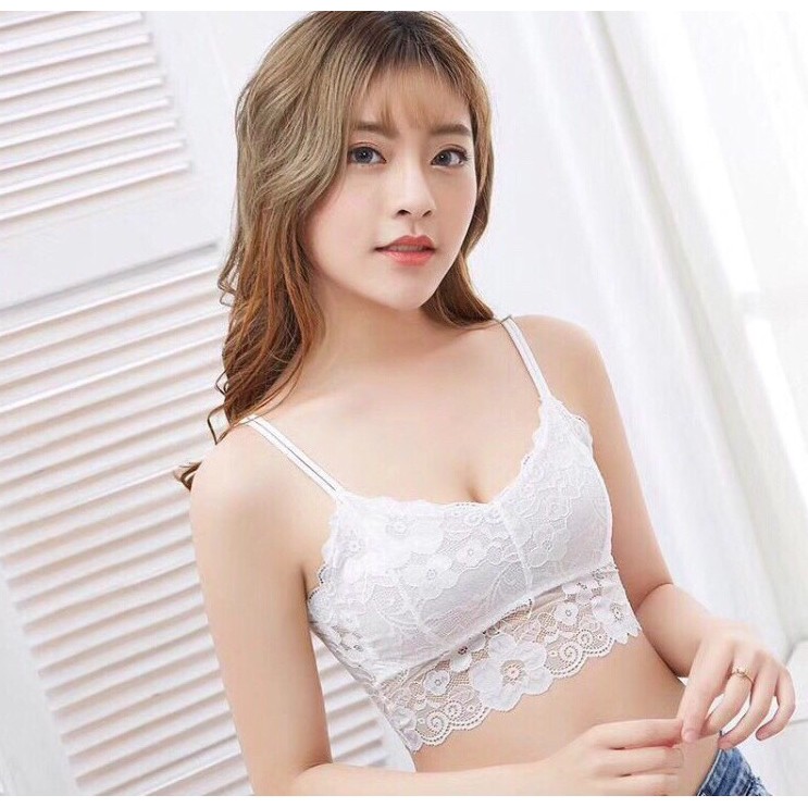 (HÀNG MỚI) ÁO BRA REN 2 DÂY