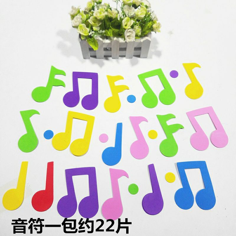 Nốt nhạc, hình nhỏ trang trí mầm non 🌻SHOP MẦM NON NHƯ Ý🌻