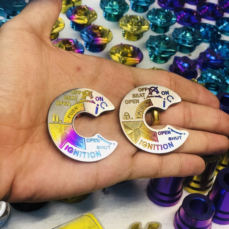 Tem Titan Dán Ổ Khoá Yamaha Mio M3 125cc