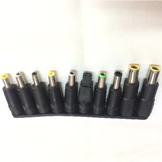 Jack 10 đầu đa năng Kết Nối Sạc Chuyển Đổi Adapter Laptop