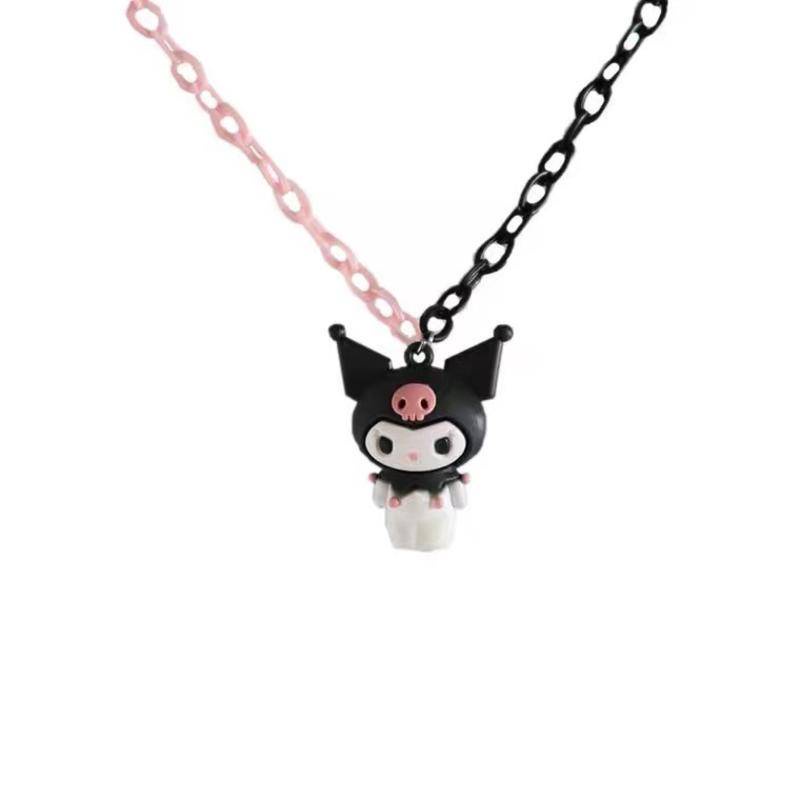 Dây chuyền nữ hình nhân vật dễ thương dây chuyền titan tiktok
