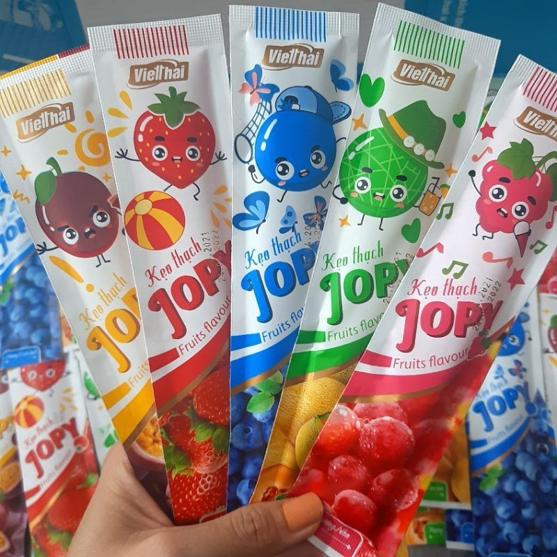 THẠCH RAU CÂU ZAI ZAI JOPY THANH DÀI VIỆT THÁI 1KG