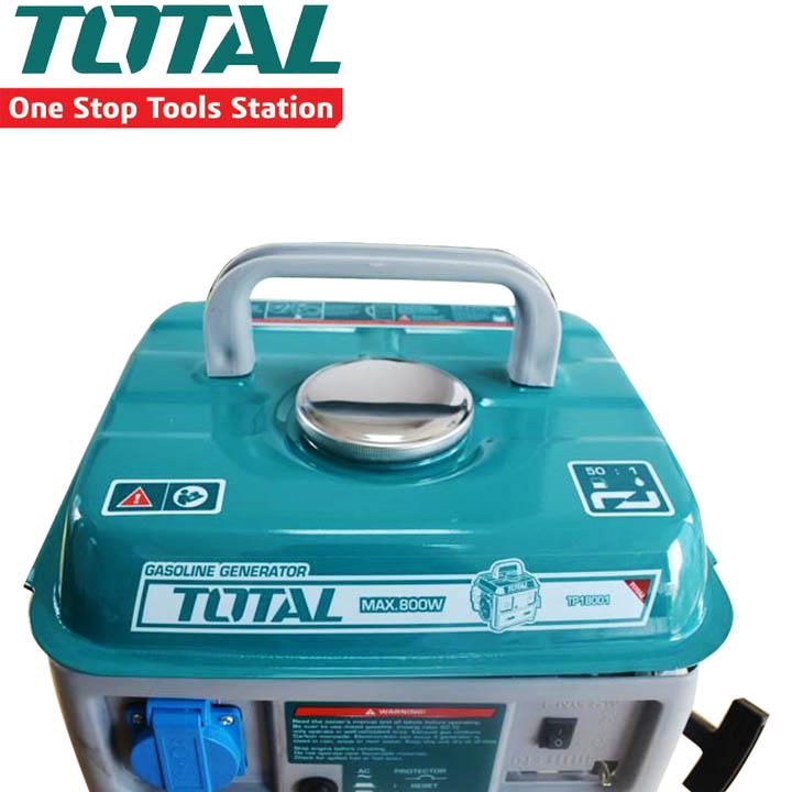 Máy phát điện động cơ xăng Total (800W) - Độ ồn thấp, thiết kế đơn giản, dễ sử dụ