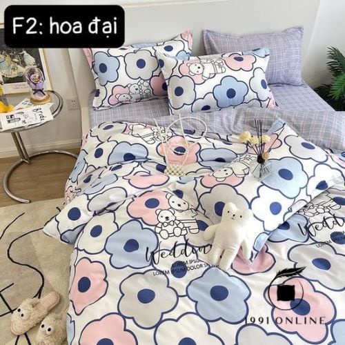 🍃 Bộ sưu tập Chăn Ga Gối FLY2 - 4 [CÓ CHĂN LÓT BÔNG THÔNG MINH] Dùng cho cả 4 mùa - Lồng thêm được ruột chăn 🍃 | BigBuy360 - bigbuy360.vn