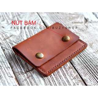 (1 bộ) (có kèm hướng dẫn) nút bấm màu đồng, nút túi ví, nút làm bóp da [nguyên liệu handmade, phụ liệu thủ công]