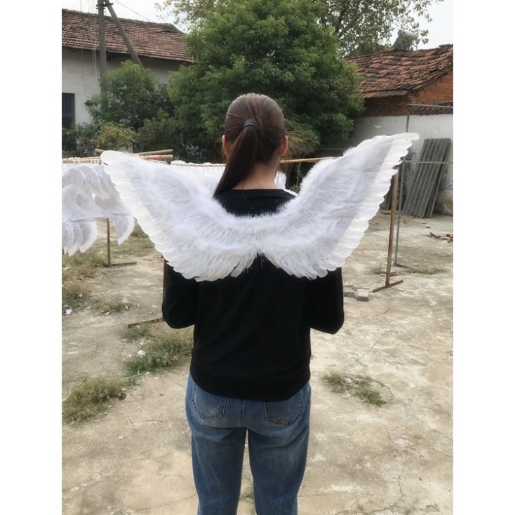 Đôi Cánh thiên thần cosplay màu trắng 40*15cm cho bé