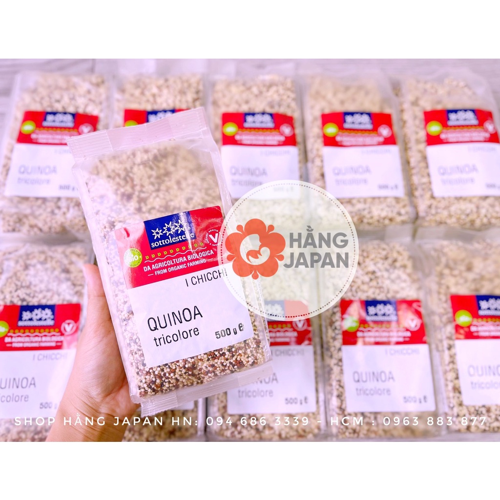 Hạt diêm mạch hỗn hợp 3 màu hữu cơ Sottolestell 500g