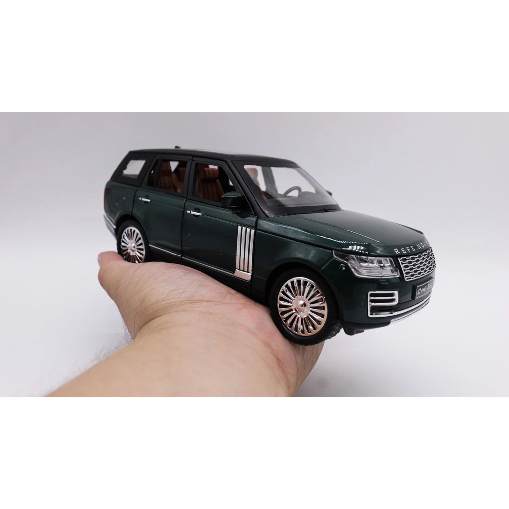 MÔ HÌNH XE RANGE ROVER AUTOBIOGRAPHY 2021 GREEN 1:24 CHEZHI 7938