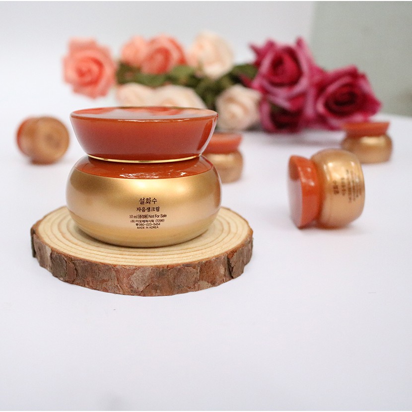 [Duy nhất] Kem sâm Sulwhasoo Concentrated Ginseng Renewing Cream Ex 10ml tách set