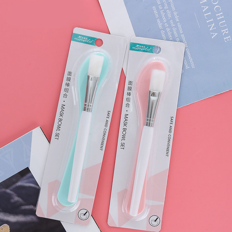 (Hàng Mới Về) Set 2 Cọ Phết Mặt Nạ Bằng Silicon Mềm Chuyên Dụng | BigBuy360 - bigbuy360.vn