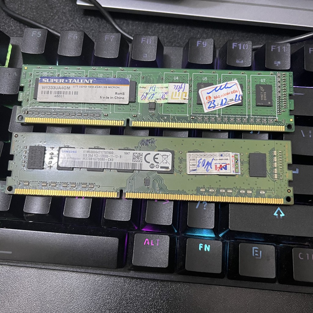 Ram PC DDR3 4GB Samsung, Cruical, Gskill bus 1600, 1866