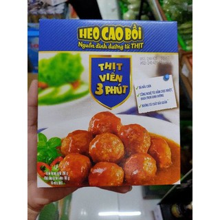 Thịt viên 3 phút heo cao bồi ăn liền