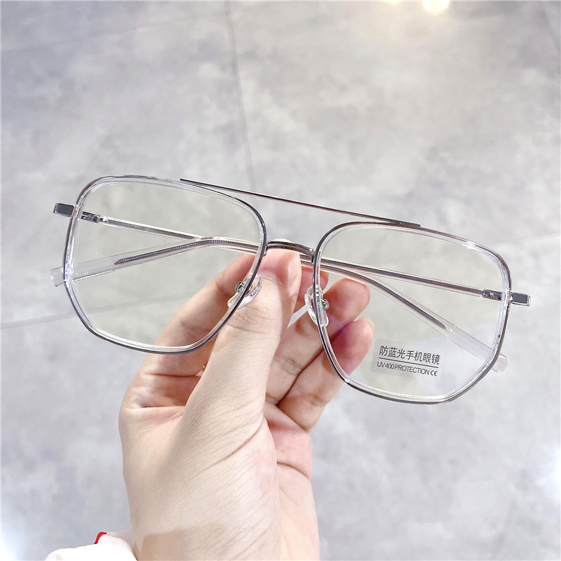 Mắt Kính Gọng Vuông Chống Ánh Sáng Xanh Thời Trang Cho Nam Nữjz2070 | BigBuy360 - bigbuy360.vn