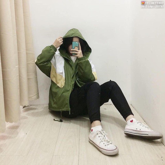 🎆𝐃𝐮̀ 𝟐 𝐋𝐨̛́𝐩🎆 BAC Áo Khoác Dù Phối Kiểu Siêu Hot (Kèm Hình, Video Quay Thật) | BigBuy360 - bigbuy360.vn