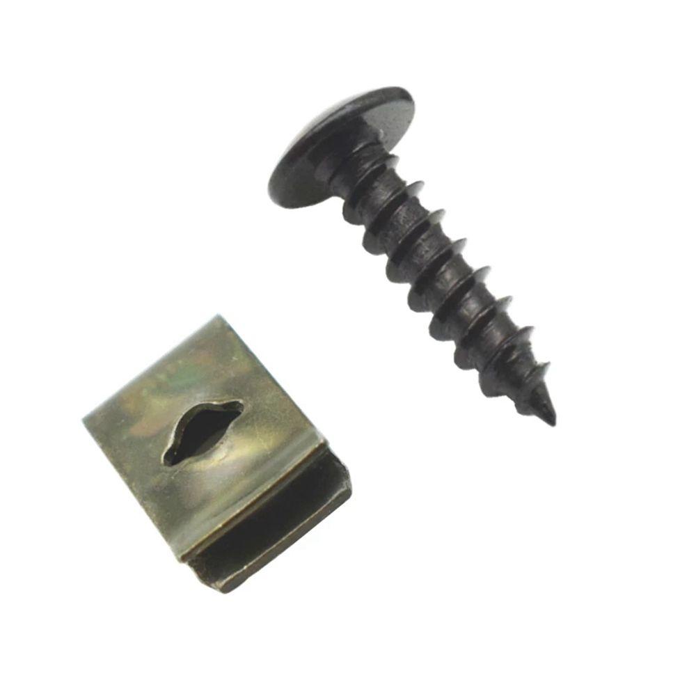 Bộ 10 Ốc Vít M4 M5 Bằng Nhựa Chất Lượng Cao Cho Xe Scooter / Xe Hơi / Xe Máy Ốp
