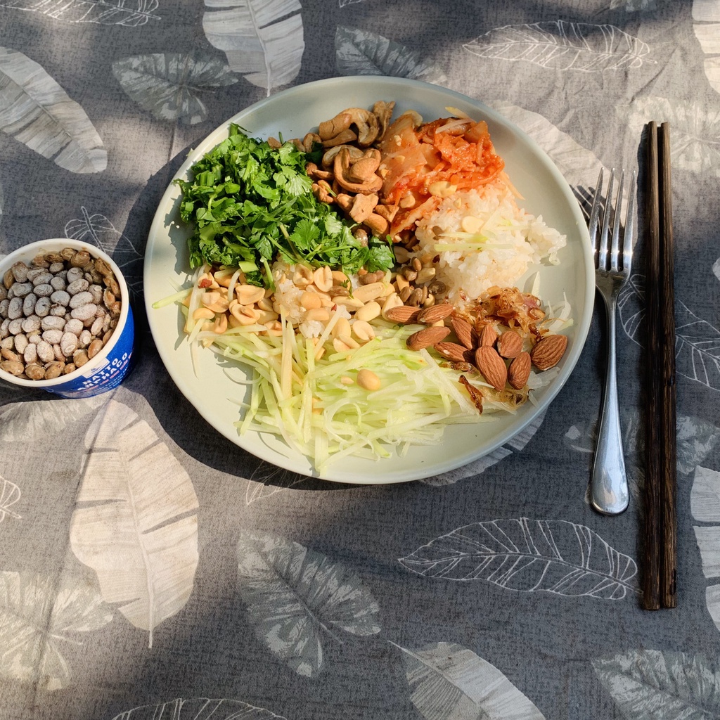 Natto bột đậu tương lên men Anphaco hộp 250gr bột