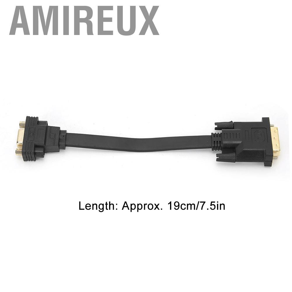 Bộ Chuyển Đổi Video Amirex Dvi D Dual Link 24 + 1 Male Sang Vga Female