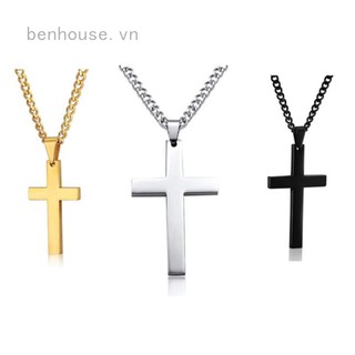 Sale 69% Dây chuyền hợp kim mặt hình chữ thập thiết kế đẹp mắt, Silver Giá gốc 21000đ- 122B49