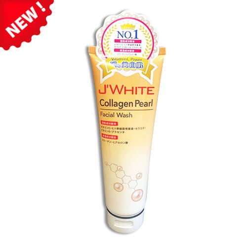 Sữa Rửa Mặt J’white Tinh Chất Collagen 120g