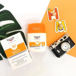 Kem Chống Nắng Eucerin Sun Fluid Mattifying Face Spf50+ 50Ml