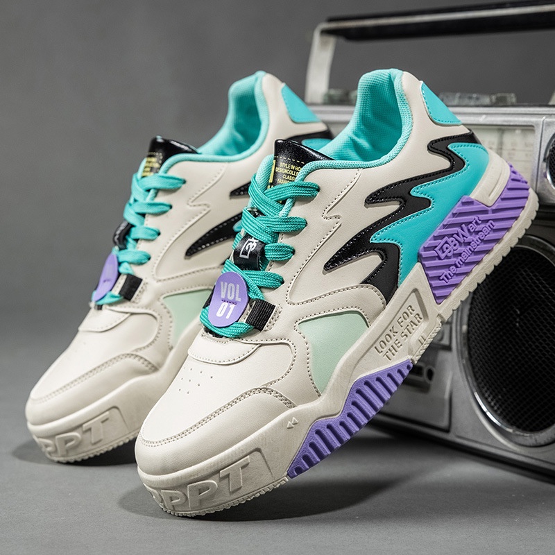 Giày Sneaker Cổ Thấp Phong Cách Đường Phố Châu Âu Thời Trang Mùa Thu Năm 2021 Cho Nam