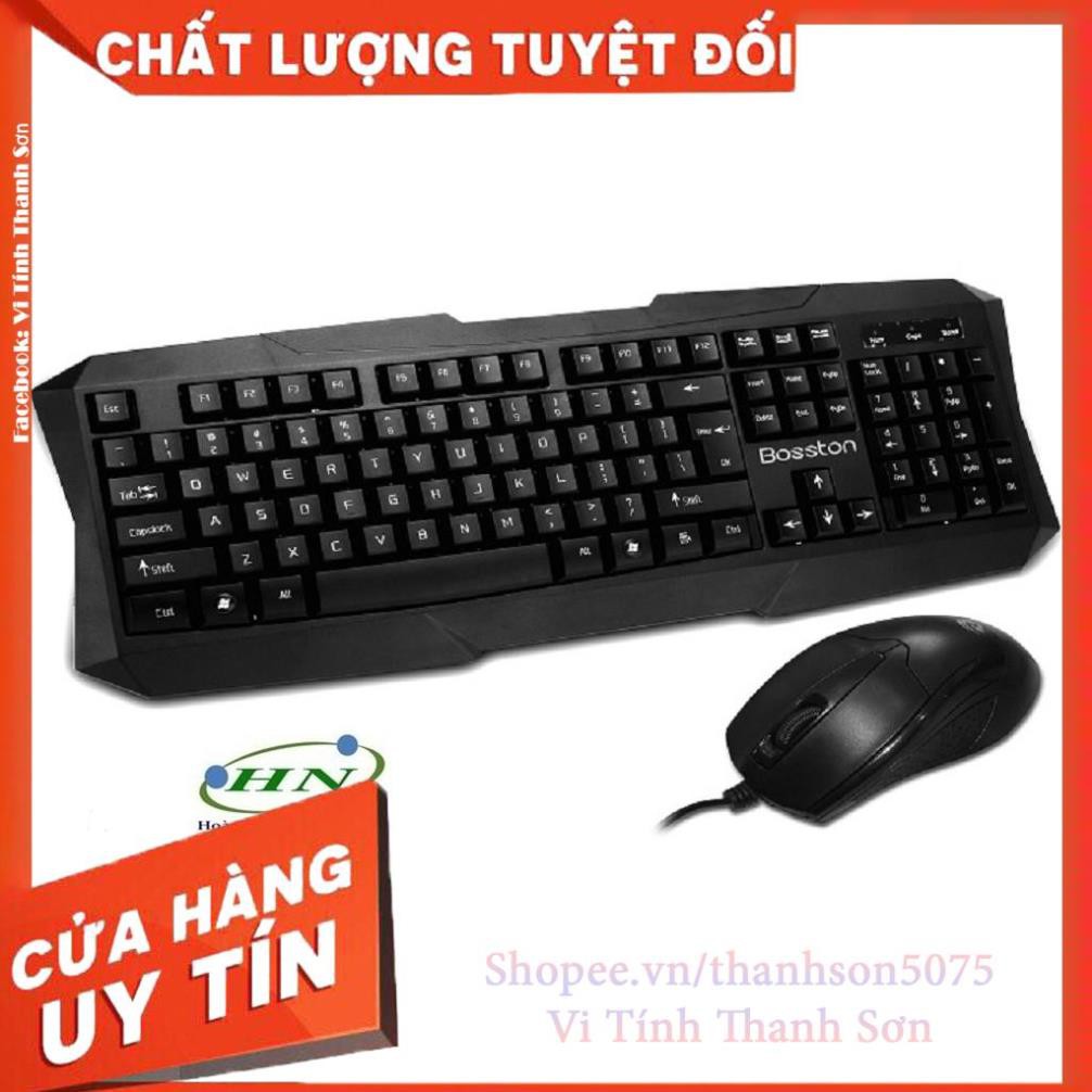 Bộ bàn phím và chuột có dây Bosston S6600 cổng USB