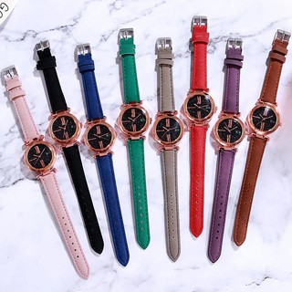 Đồng hồ nữ Mstianq M3S dây da đẹp, phong cách thời trang, cực hot